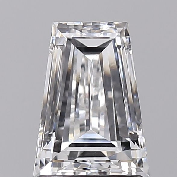 Loose Diamond - TAPERED BAGUETTE 1.37ct D VVS2: Loose Diamond - TAPERED BAGUETTE 1.37ct D VVS2 Source: This is a real non-mined Diamond that has been grown in a lab Shape: TAPERED BAGUETTE Carats: 1.37 Color: D Clarity: VVS2 Certification: IGI Vide