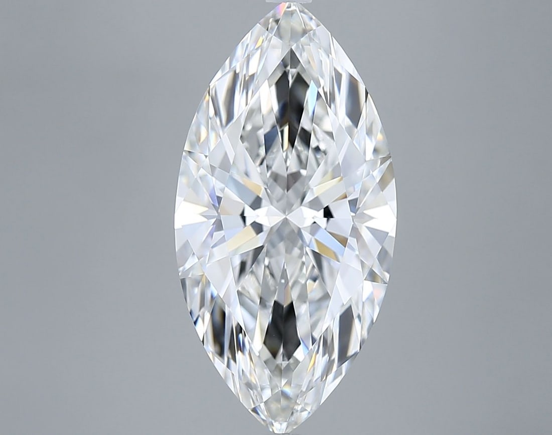 Loose Diamond - MARQUISE 5.06ct F VVS1: Loose Diamond - MARQUISE 5.06ct F VVS1 Source: This is a real non-mined Diamond that has been grown in a lab Shape: MARQUISE Carats: 5.06 Color: F Clarity: VVS1 Certification: IGI Video: