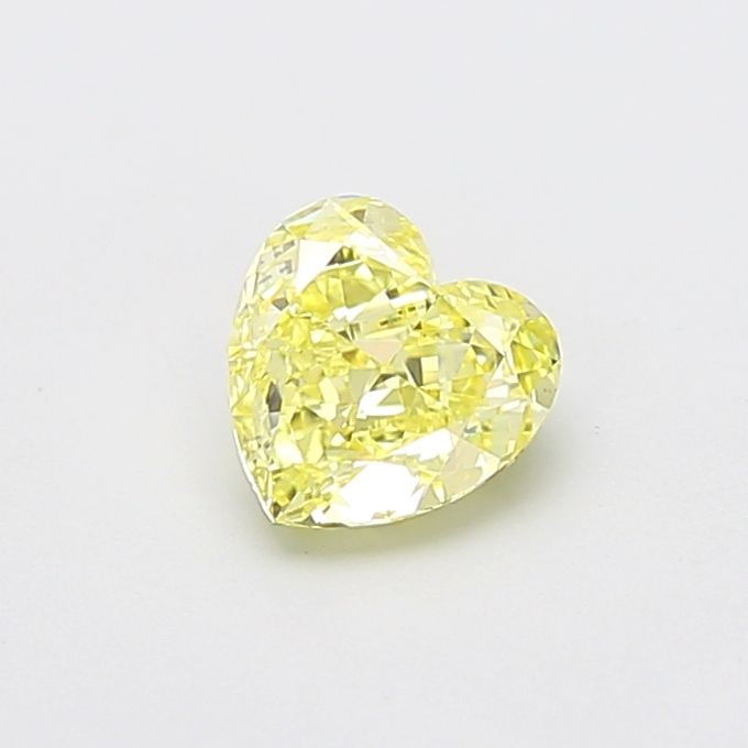 Loose Diamond - HEART 1.07ct Fancy Intense Yellow VS1: Loose Diamond - HEART 1.07ct Fancy Intense Yellow VS1 Source: This is a real non-mined Diamond that has been grown in a lab Shape: HEART Carats: 1.07 Color: Fancy Intense Yellow Certification: IGI Vid