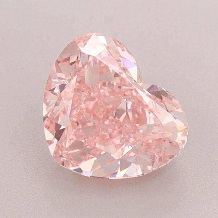 Loose Diamond - HEART 1.62ct Fancy Vivid Pink VS2: Loose Diamond - HEART 1.62ct Fancy Vivid Pink VS2 Source: This is a real non-mined Diamond that has been grown in a lab Shape: HEART Carats: 1.62 Color: Fancy Vivid Pink Certification: IGI Video: