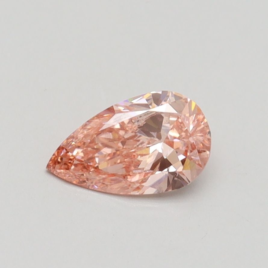 Loose Diamond - PEAR 0.53ct Fancy Intense Pink SI1: Loose Diamond - PEAR 0.53ct Fancy Intense Pink SI1 Source: This is a real non-mined Diamond that has been grown in a lab Shape: PEAR Carats: 0.53 Color: Fancy Intense Pink Certification: IGI Video: