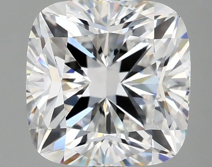 Loose Diamond - CUSHION MODIFIED 2.57ct D VVS2: Loose Diamond - CUSHION MODIFIED 2.57ct D VVS2 Source: This is a real non-mined Diamond that has been grown in a lab Shape: CUSHION MODIFIED Carats: 2.57 Color: D Clarity: VVS2 Certification: IGI Vide