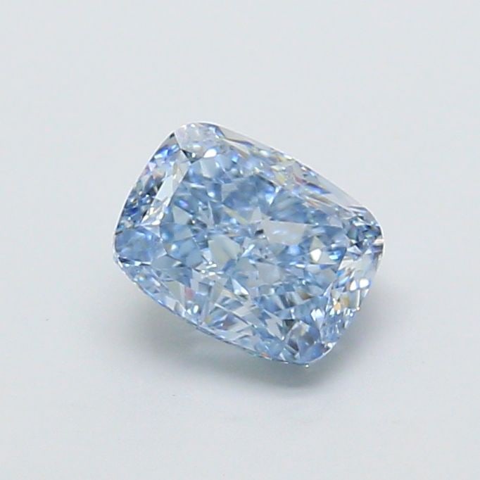 Loose Diamond - CUSHION MODIFIED 1.25ct Fancy Intense Blue IF: Loose Diamond - CUSHION MODIFIED 1.25ct Fancy Intense Blue IF Source: This is a real non-mined Diamond that has been grown in a lab Shape: CUSHION MODIFIED Carats: 1.25 Color: Fancy Intense Blue Certi