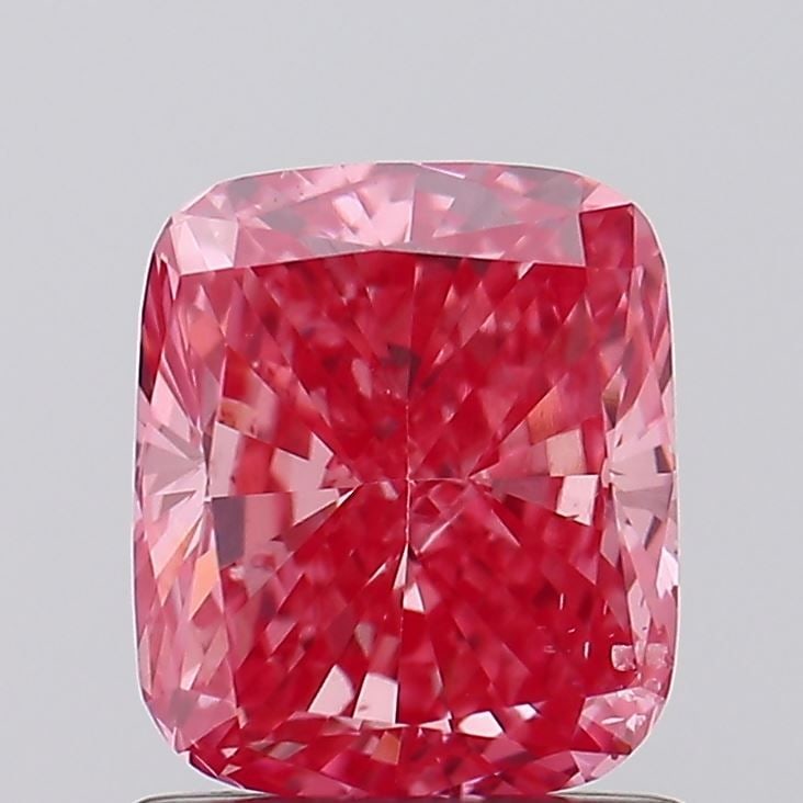 Loose Diamond - CUSHION BRILLIANT 1.0ct Fancy Pink SI1: Loose Diamond - CUSHION BRILLIANT 1.0ct Fancy Pink SI1 Source: This is a real non-mined Diamond that has been grown in a lab Shape: CUSHION BRILLIANT Carats: 1.0 Color: Fancy Pink Certification: IGI V