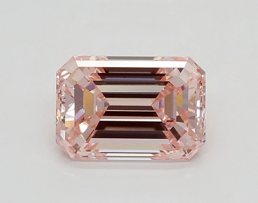 Loose Diamond - EMERALD 1.01ct Fancy Intense Pink VS1: Loose Diamond - EMERALD 1.01ct Fancy Intense Pink VS1 Source: This is a real non-mined Diamond that has been grown in a lab Shape: EMERALD Carats: 1.01 Color: Fancy Intense Pink Certification: IGI Vid