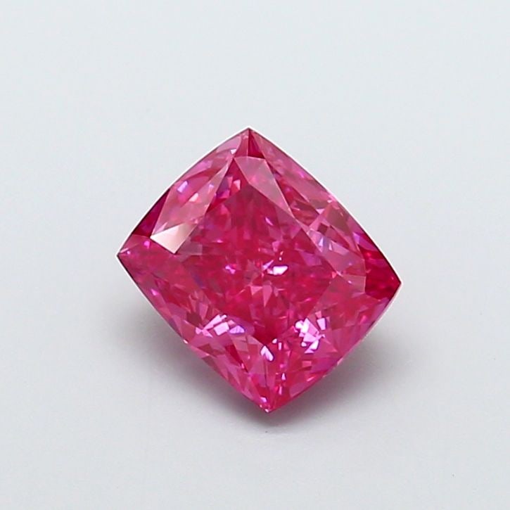 Loose Diamond - CUSHION MODIFIED 3.02ct Fancy Vivid Pink VS2: Loose Diamond - CUSHION MODIFIED 3.02ct Fancy Vivid Pink VS2 Source: This is a real non-mined Diamond that has been grown in a lab Shape: CUSHION MODIFIED Carats: 3.02 Color: Fancy Vivid Pink Certific