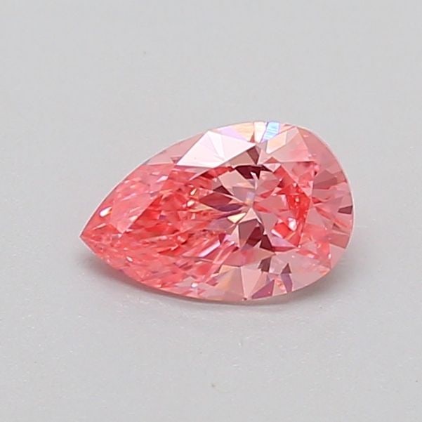 Loose Diamond - PEAR 0.44ct Fancy Vivid Pink VS1: Loose Diamond - PEAR 0.44ct Fancy Vivid Pink VS1 Source: This is a real non-mined Diamond that has been grown in a lab Shape: PEAR Carats: 0.44 Color: Fancy Vivid Pink Certification: IGI Video: