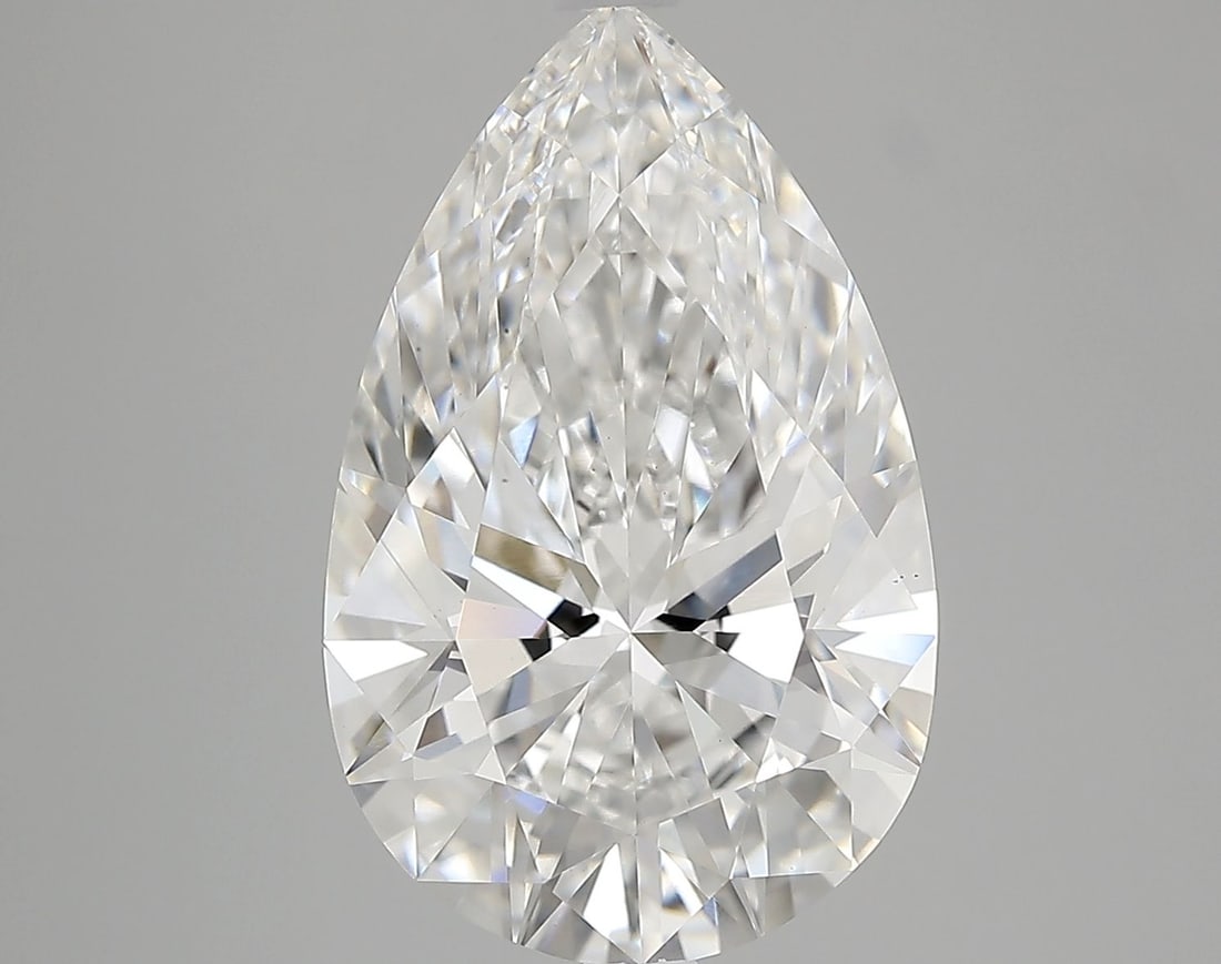 Loose Diamond - PEAR 5.25ct F VS1: Loose Diamond - PEAR 5.25ct F VS1 Source: This is a real non-mined Diamond that has been grown in a lab Shape: PEAR Carats: 5.25 Color: F Clarity: VS1 Certification: IGI Video: