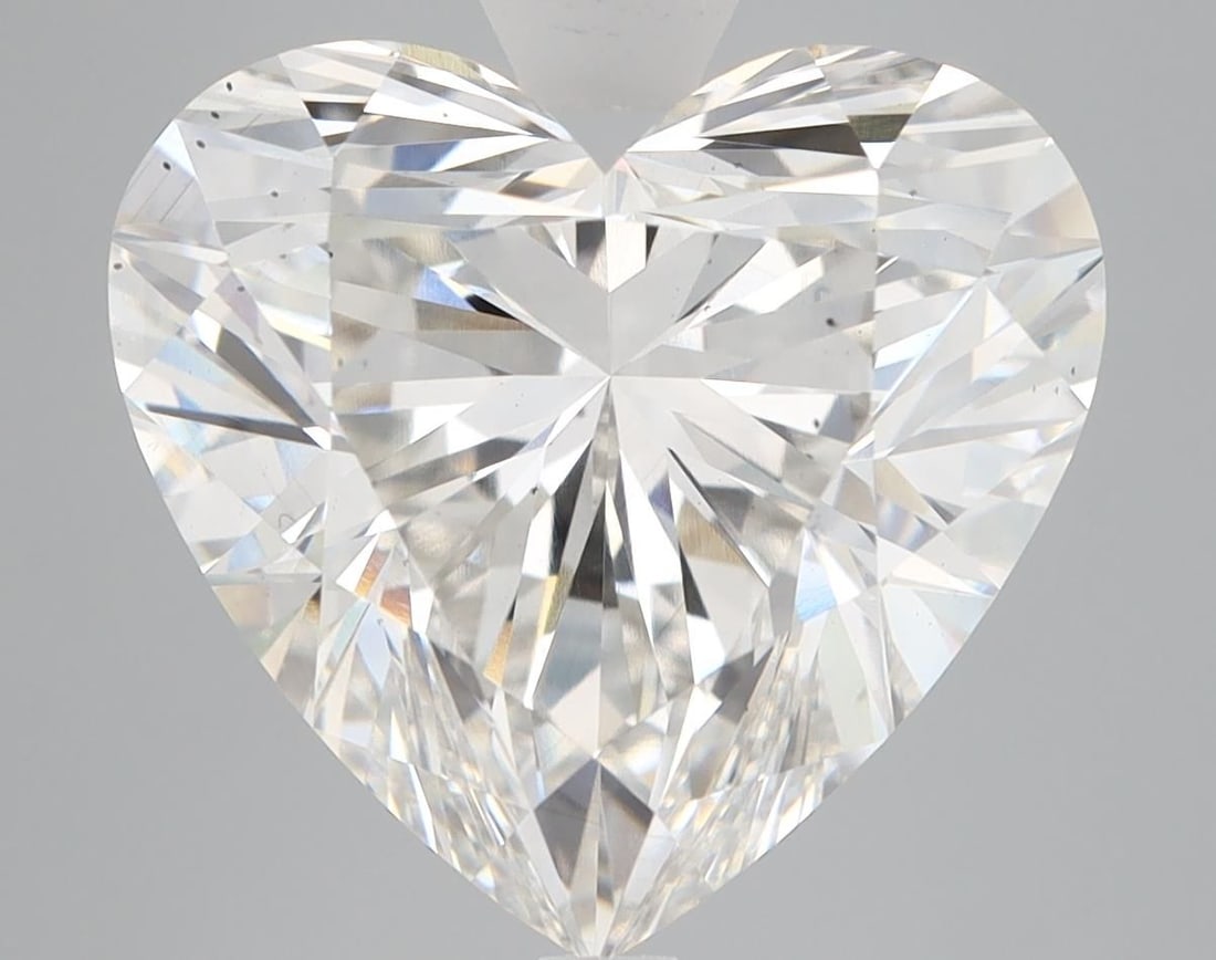 Loose Diamond - HEART 8.08ct G VS2: Loose Diamond - HEART 8.08ct G VS2 Source: This is a real non-mined Diamond that has been grown in a lab Shape: HEART Carats: 8.08 Color: G Clarity: VS2 Certification: IGI Video: