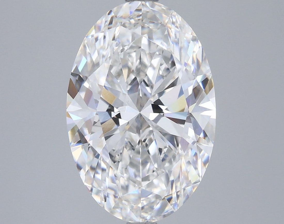 Loose Diamond - OVAL 4.64ct F VVS2: Loose Diamond - OVAL 4.64ct F VVS2 Source: This is a real non-mined Diamond that has been grown in a lab Shape: OVAL Carats: 4.64 Color: F Clarity: VVS2 Certification: IGI Video: