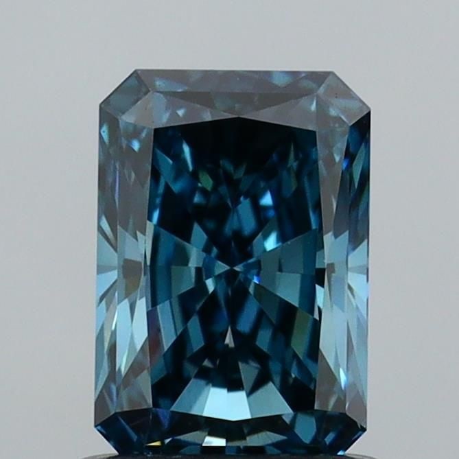 Loose Diamond - RADIANT 1.03ct Fancy Deep Greenish Blue VVS2: Loose Diamond - RADIANT 1.03ct Fancy Deep Greenish Blue VVS2 Source: This is a real non-mined Diamond that has been grown in a lab Shape: RADIANT Carats: 1.03 Color: Fancy Deep Greenish Blue Certifica