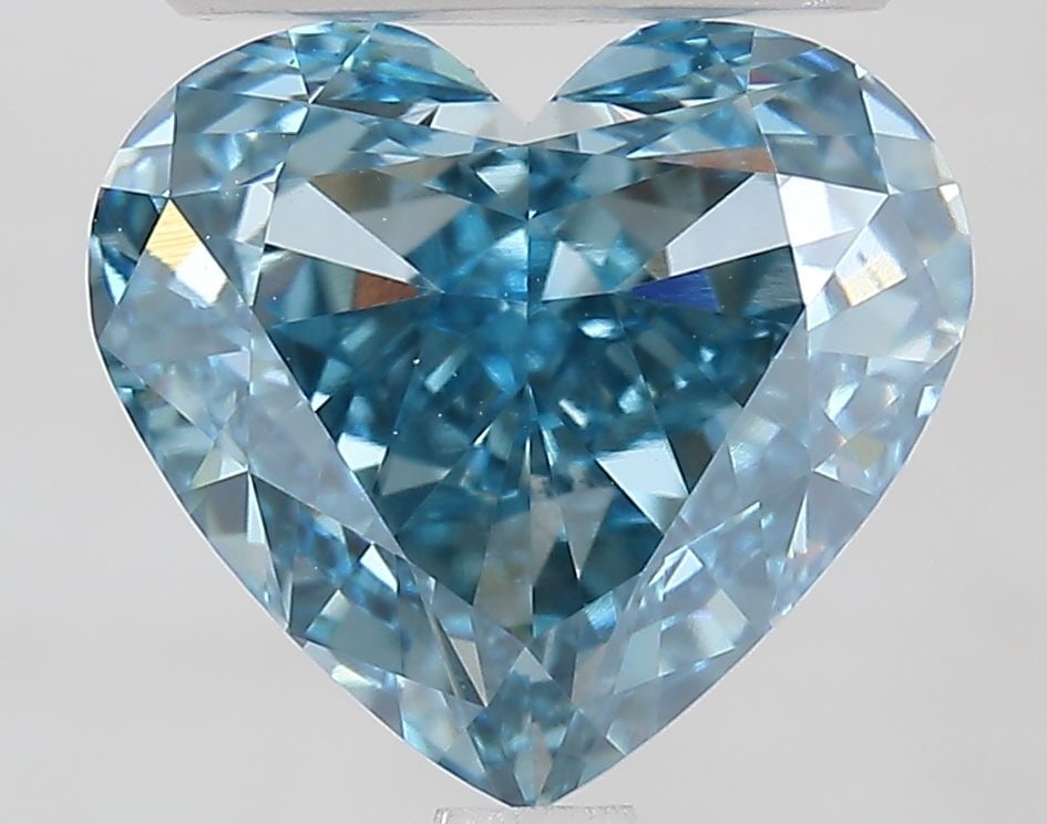 Loose Diamond - HEART 3.05ct Fancy Vivid Blue VVS2: Loose Diamond - HEART 3.05ct Fancy Vivid Blue VVS2 Source: This is a real non-mined Diamond that has been grown in a lab Shape: HEART Carats: 3.05 Color: Fancy Vivid Blue Certification: IGI Video: