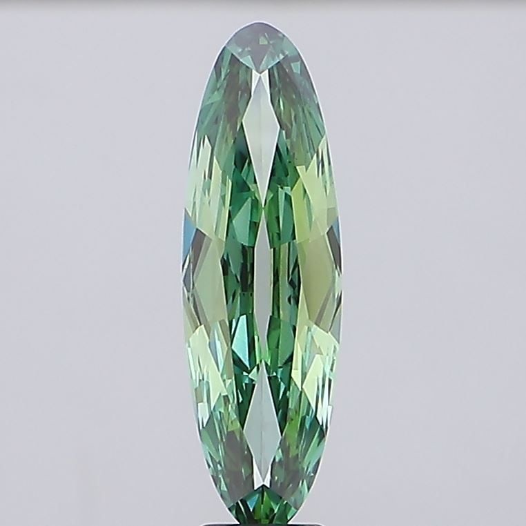 Loose Diamond - OVAL 5.02ct Fancy Vivid Green VS1: Loose Diamond - OVAL 5.02ct Fancy Vivid Green VS1 Source: This is a real non-mined Diamond that has been grown in a lab Shape: OVAL Carats: 5.02 Color: Fancy Vivid Green Certification: IGI Video: