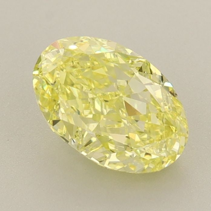 Loose Diamond - OVAL 1.31ct Fancy Vivid Yellow VVS2: Loose Diamond - OVAL 1.31ct Fancy Vivid Yellow VVS2 Source: This is a real non-mined Diamond that has been grown in a lab Shape: OVAL Carats: 1.31 Color: Fancy Vivid Yellow Certification: IGI Video:
