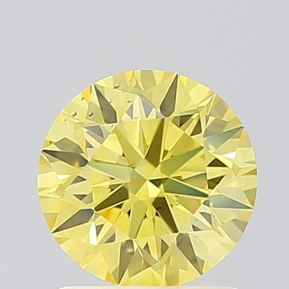 Ideal Loose Diamond - ROUND 1.09ct Fancy Vivid Yellow VVS1: Ideal Loose Diamond - ROUND 1.09ct Fancy Vivid Yellow VVS1 Source: This is a real non-mined Diamond that has been grown in a lab Shape: ROUND Carats: 1.09 Color: Fancy Vivid Yellow Certification: IGI 