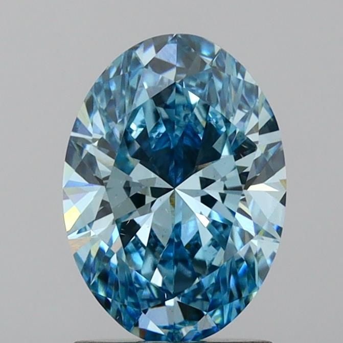 Loose Diamond - OVAL 1.57ct Fancy Vivid Blue VS2: Loose Diamond - OVAL 1.57ct Fancy Vivid Blue VS2 Source: This is a real non-mined Diamond that has been grown in a lab Shape: OVAL Carats: 1.57 Color: Fancy Vivid Blue Certification: IGI Video: