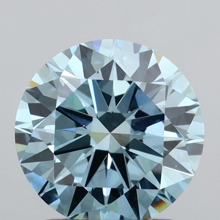 Loose Diamond - ROUND 1.51ct Fancy Vivid Blue VS1: Loose Diamond - ROUND 1.51ct Fancy Vivid Blue VS1 Source: This is a real non-mined Diamond that has been grown in a lab Shape: ROUND Carats: 1.51 Color: Fancy Vivid Blue Certification: IGI Video: