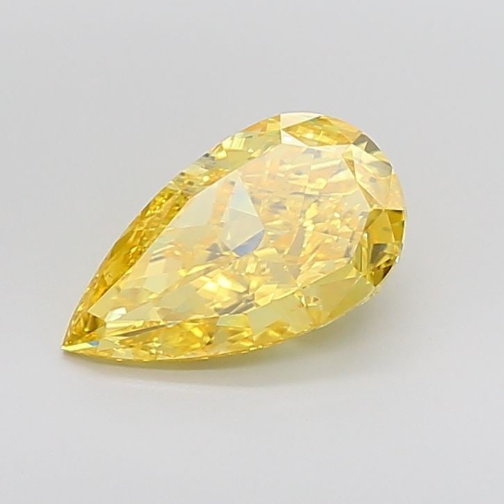 Loose Diamond - PEAR 3.02ct Fancy Vivid Yellow VS1: Loose Diamond - PEAR 3.02ct Fancy Vivid Yellow VS1 Source: This is a real non-mined Diamond that has been grown in a lab Shape: PEAR Carats: 3.02 Color: Fancy Vivid Yellow Certification: IGI Video:
