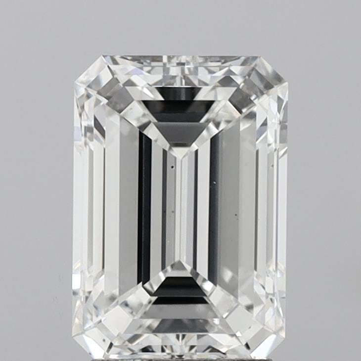 Loose Diamond - EMERALD 2.93ct E VS2: Loose Diamond - EMERALD 2.93ct E VS2 Source: This is a real non-mined Diamond that has been grown in a lab Shape: EMERALD Carats: 2.93 Color: E Clarity: VS2 Certification: IGI Video: