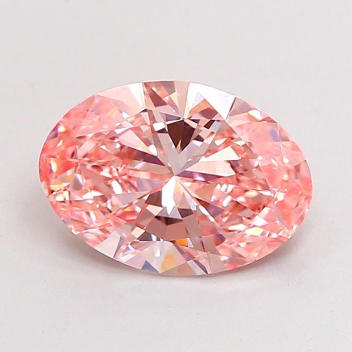 Loose Diamond - OVAL 2.0ct Fancy Vivid Pink VS1: Loose Diamond - OVAL 2.0ct Fancy Vivid Pink VS1 Source: This is a real non-mined Diamond that has been grown in a lab Shape: OVAL Carats: 2.0 Color: Fancy Vivid Pink Certification: IGI Video: