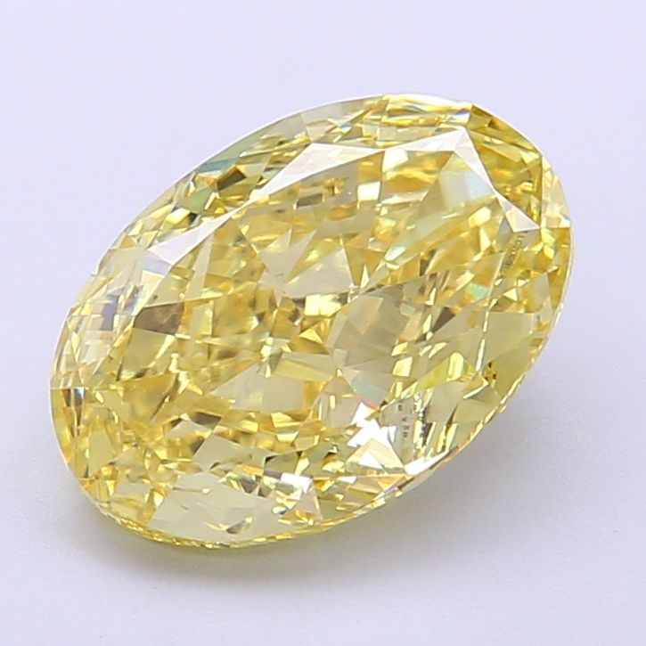 Loose Diamond - OVAL 3.04ct Fancy Intense Yellow VVS2: Loose Diamond - OVAL 3.04ct Fancy Intense Yellow VVS2 Source: This is a real non-mined Diamond that has been grown in a lab Shape: OVAL Carats: 3.04 Color: Fancy Intense Yellow Certification: IGI Vide