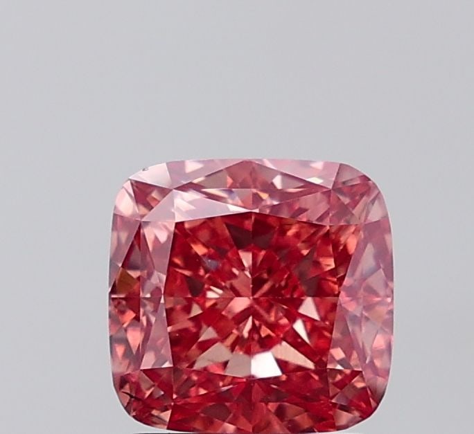 Loose Diamond - CUSHION MODIFIED 2.12ct Fancy Vivid Pink VS2: Loose Diamond - CUSHION MODIFIED 2.12ct Fancy Vivid Pink VS2 Source: This is a real non-mined Diamond that has been grown in a lab Shape: CUSHION MODIFIED Carats: 2.12 Color: Fancy Vivid Pink Certific