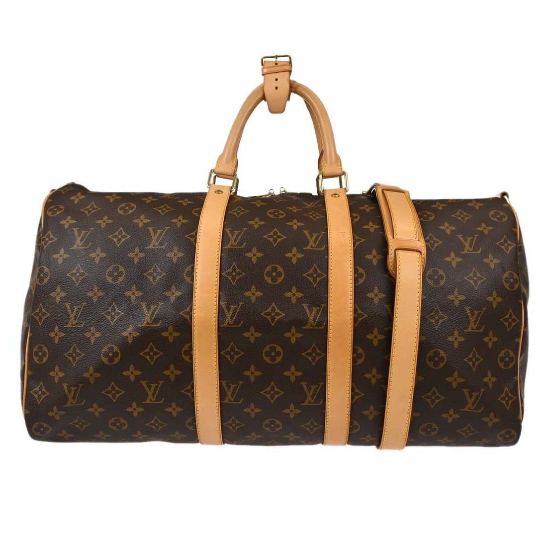 Louis Vuitton Keepall Bandouliere 50 Monogram Canvas Duffel Bag (1 of 15)