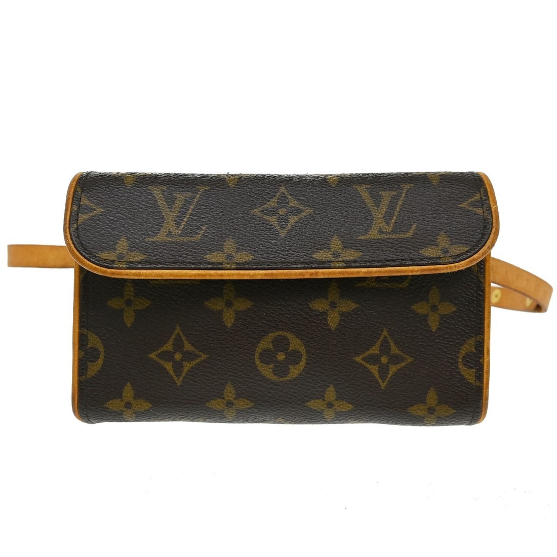 Louis Vuitton Monogram Canvas Florentine Belt Bag: Louis Vuitton Monogram Canvas Florentine Belt Bag The Louis Vuitton Florentine Waist Bag features the iconic Monogram Canvas in a classic brown color. Designed for women, this waist bag offers a compa