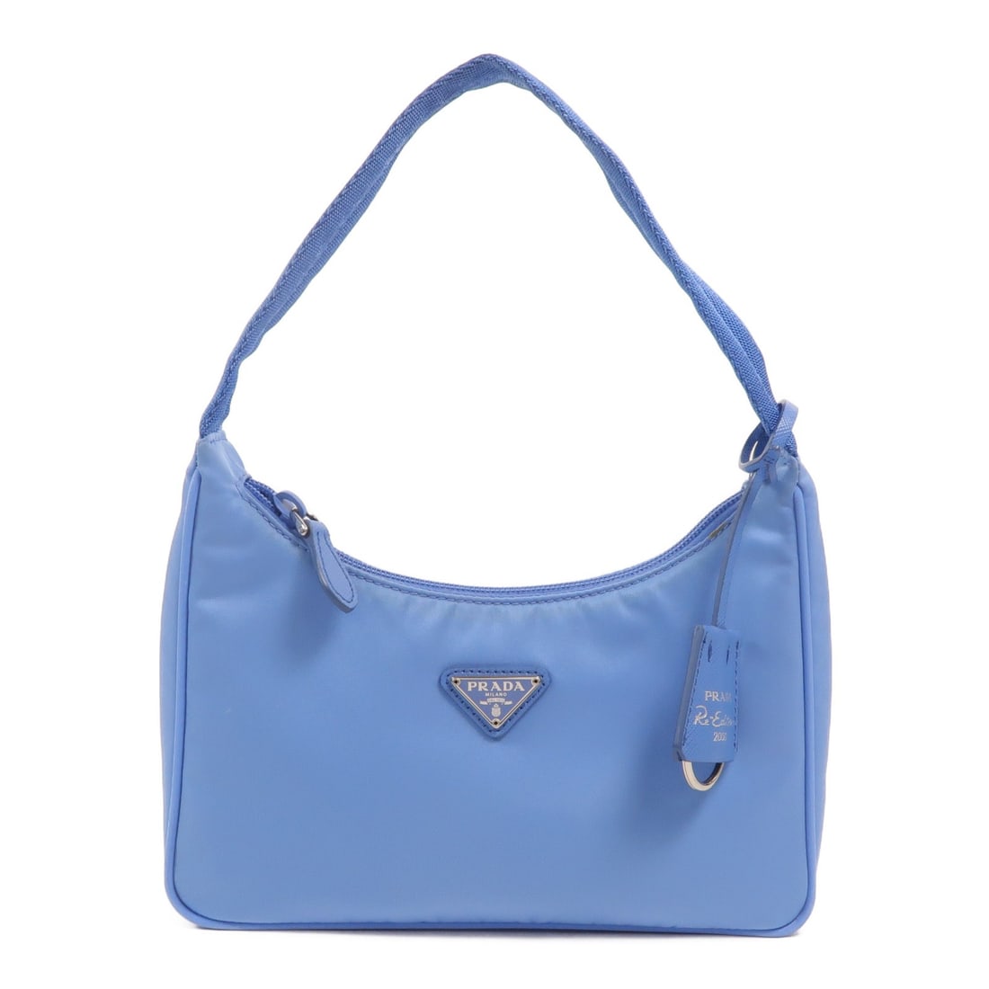 Prada Re-Edition 2000 Blue Nylon Shoulder Bag 1BH204 (1 of 18)
