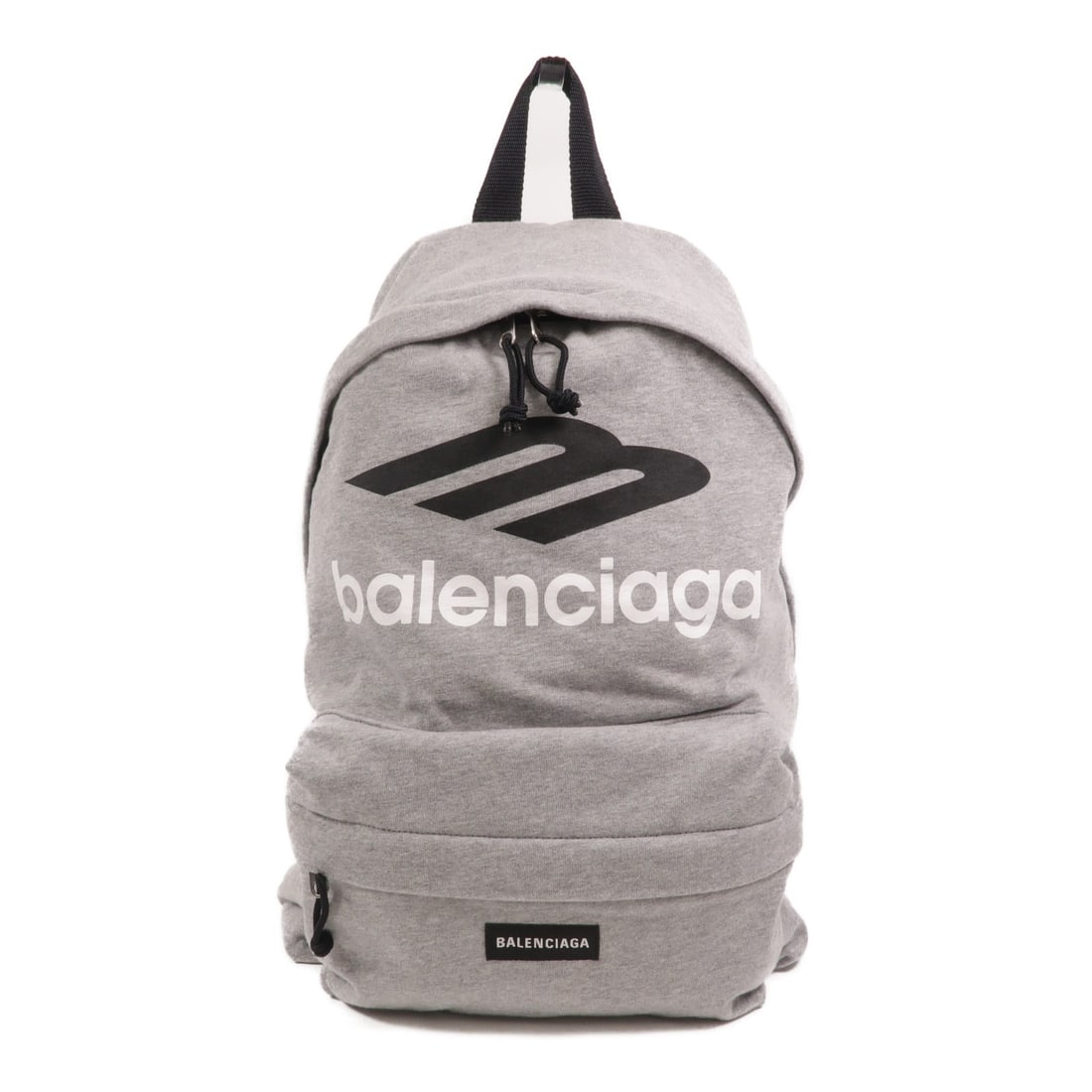 Balenciaga grey cotton rucksack backpack 503221 SHW (1 of 16)