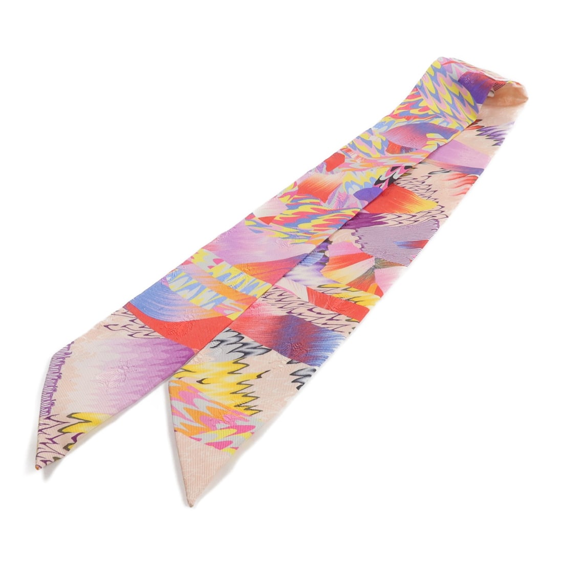 Hermes Twilly silk scarf pink purple: Hermes Twilly silk scarf pink purple This Hermes Twilly scarf is crafted from luxurious silk in a vibrant pink and purple color palette. Designed for women, it offers a stylish accessory option that c