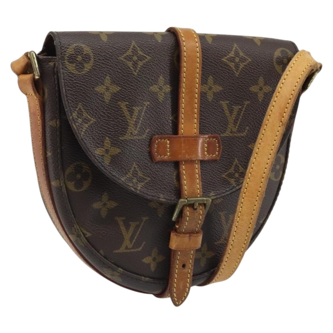 Monogram Canvas Chantilly PM Shoulder Bag by Louis Vuitton M51234: Monogram Canvas Chantilly PM Shoulder Bag by Louis Vuitton M51234 This is a Louis Vuitton Monogram Chantilly PM shoulder bag, crafted from signature monogram canvas. Designed for women, this compact b
