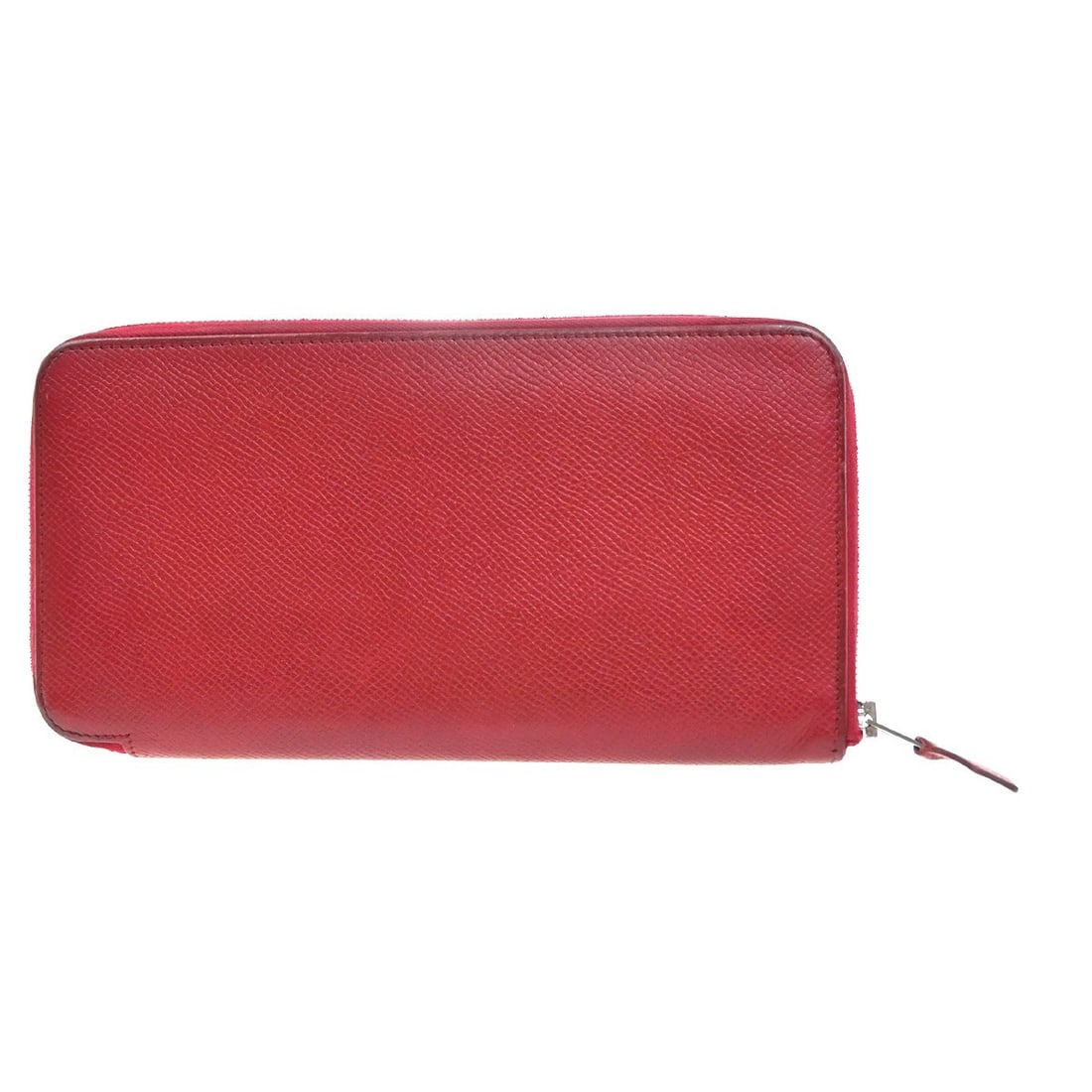 Red Epsom Leather Azap Zip Around Wallet by Hermes France (1 of 16)