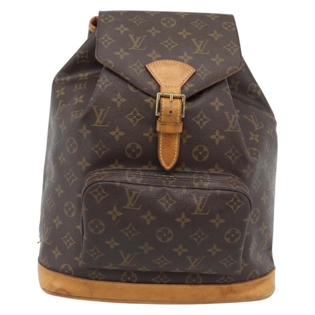 Louis Vuitton Montsouris Monogram Canvas Backpack: Louis Vuitton Montsouris Monogram Canvas Backpack This Louis Vuitton Vintage Montsouris Backpack features the signature monogram canvas in brown and is designed for unisex use. Made in France, it has 