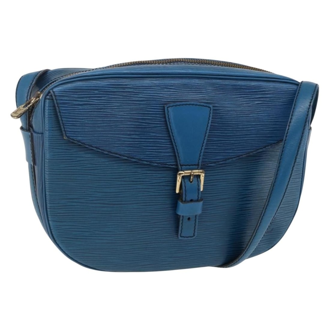 Louis Vuitton Jeune Fille MM Epi Leather Shoulder Bag Toledo Blue M52155: Louis Vuitton Jeune Fille MM Epi Leather Shoulder Bag Toledo Blue M52155 This is a Louis Vuitton Jeune Fille MM shoulder bag from the Epi line in Toledo Blue. Crafted from durable Epi leather, it feat