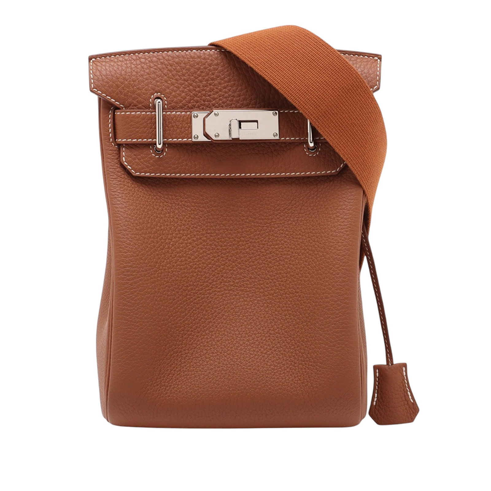 Hermes Gold Togo Leather Kelly Hac A Dos PM Backpack (1 of 10)