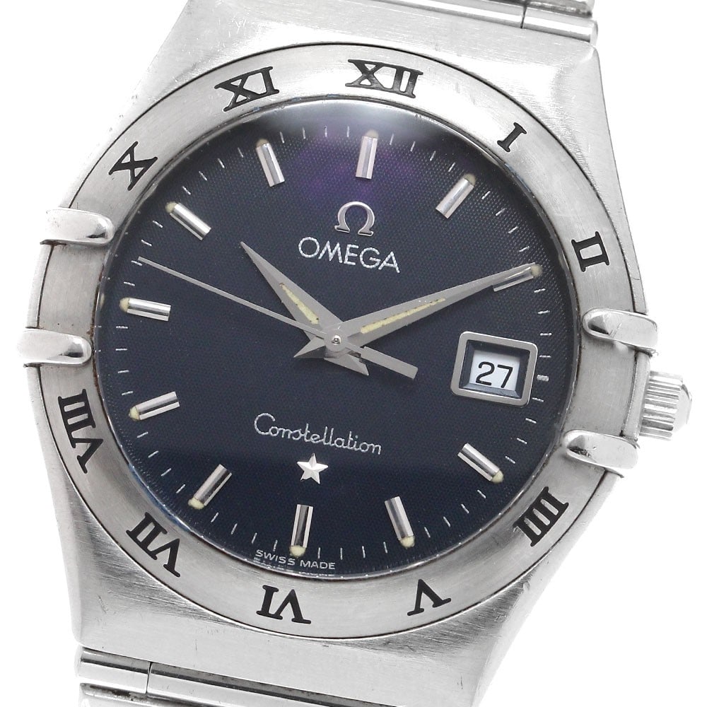 Omega Constellation 1562.40 Quartz Date Womens Stainless Steel Bracelet Watch: Omega Constellation 1562.40 Quartz Date Womens Stainless Steel Bracelet Watch This OMEGA Constellation Date Quartz women's wristwatch features a stainless steel case and bracelet with a gray dial. The
