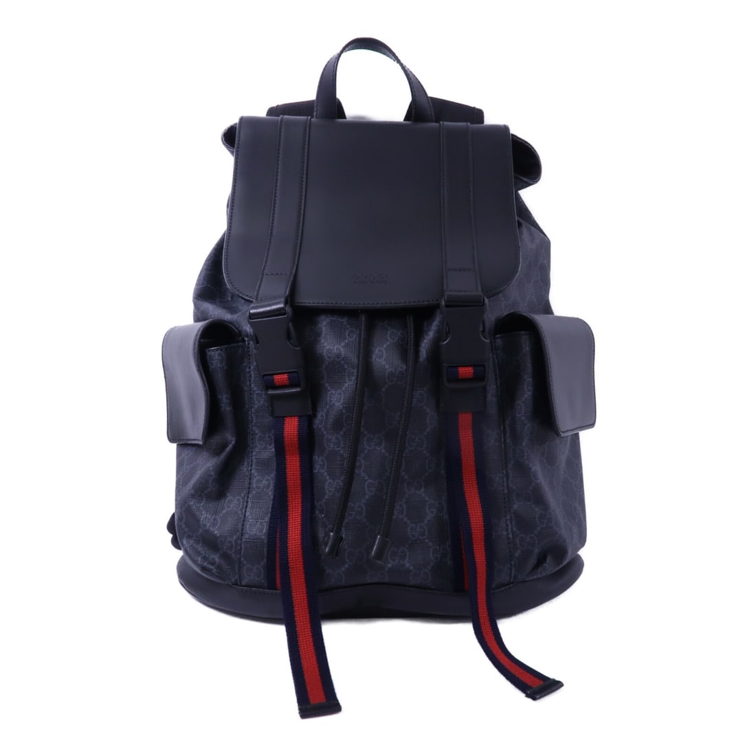 Gucci GG Supreme Brown Coated Canvas Rucksack Backpack (1 of 14)
