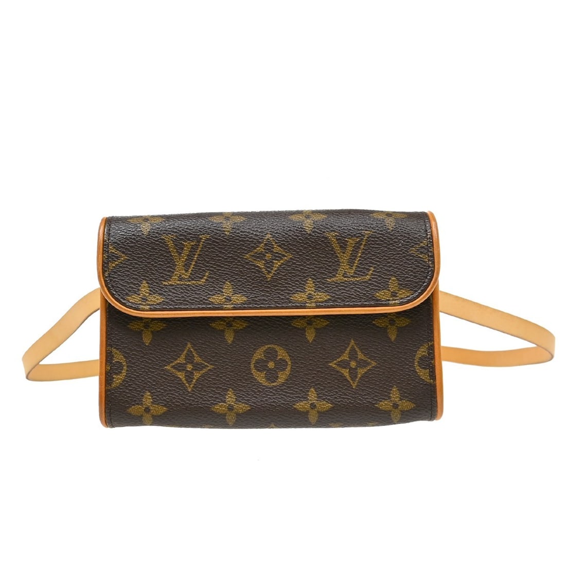 Louis Vuitton Monogram Pochette Florentine Waist Bag: Louis Vuitton Monogram Pochette Florentine Waist Bag This Louis Vuitton Pochette Florentine bum bag features the brand's signature monogram canvas leather exterior and a brown color scheme. The bag is