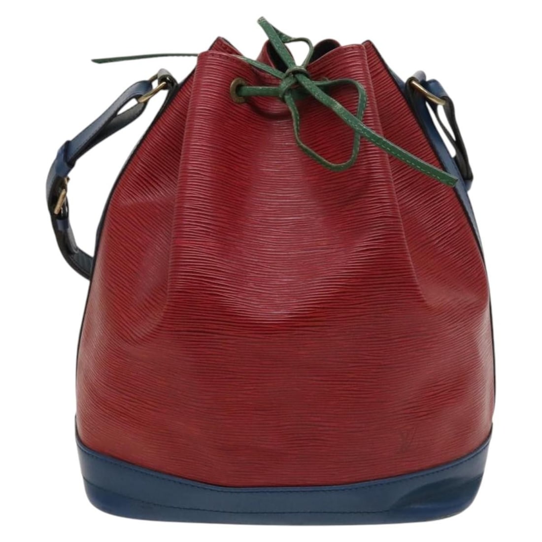 Louis Vuitton Noe Epi Leather Multicolor Shoulder Bag: Louis Vuitton Noe Epi Leather Multicolor Shoulder Bag This Louis Vuitton Tricolor Noe handbag is crafted from Epi leather in a vibrant multicolor design. Designed for women, the bag features a