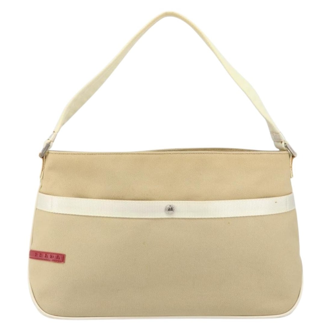 Prada Sport beige canvas shoulder bag (1 of 18)