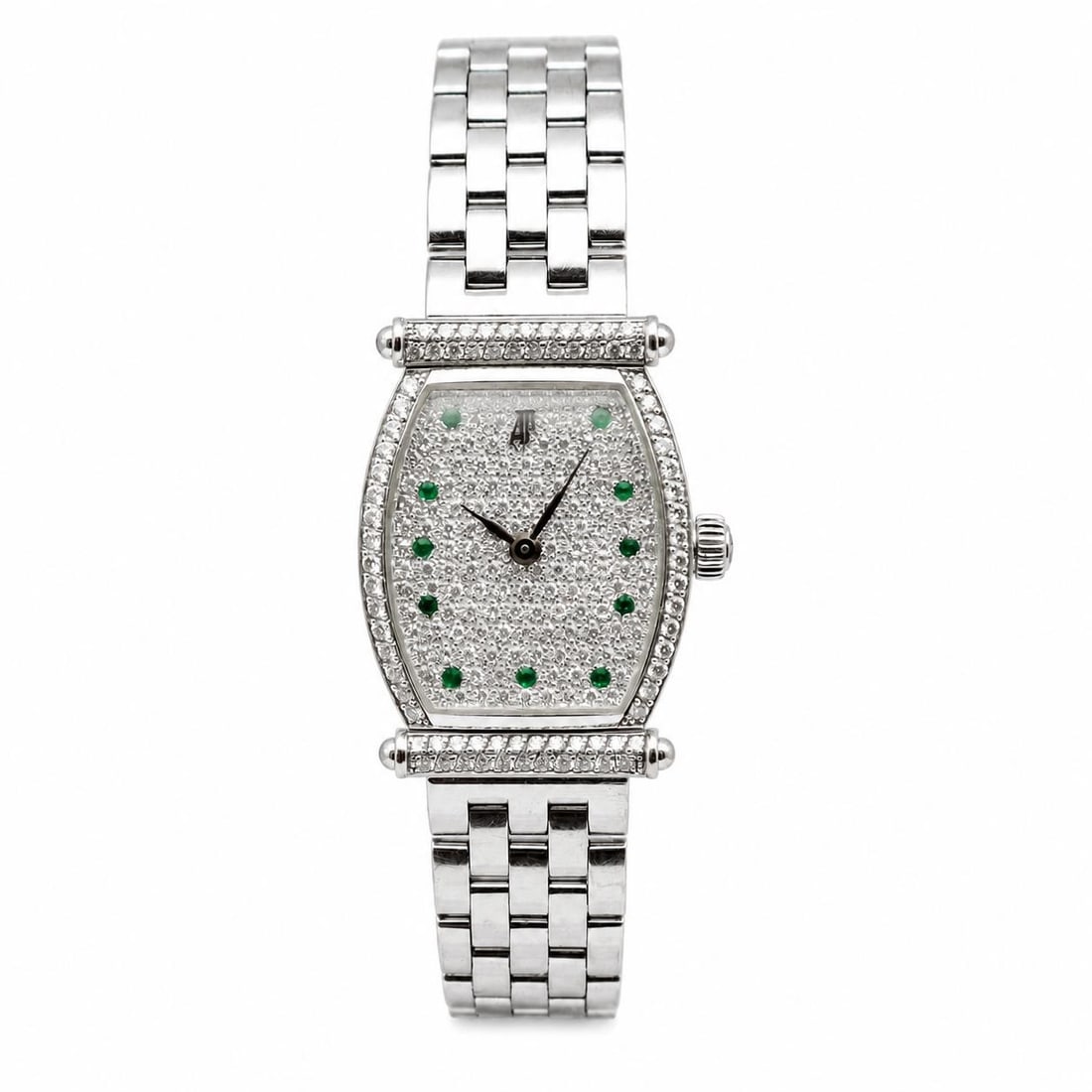 Audemars Piguet Carnegie Ladies 18k White Gold Diamond Dial Watch 79302BC (1 of 5)