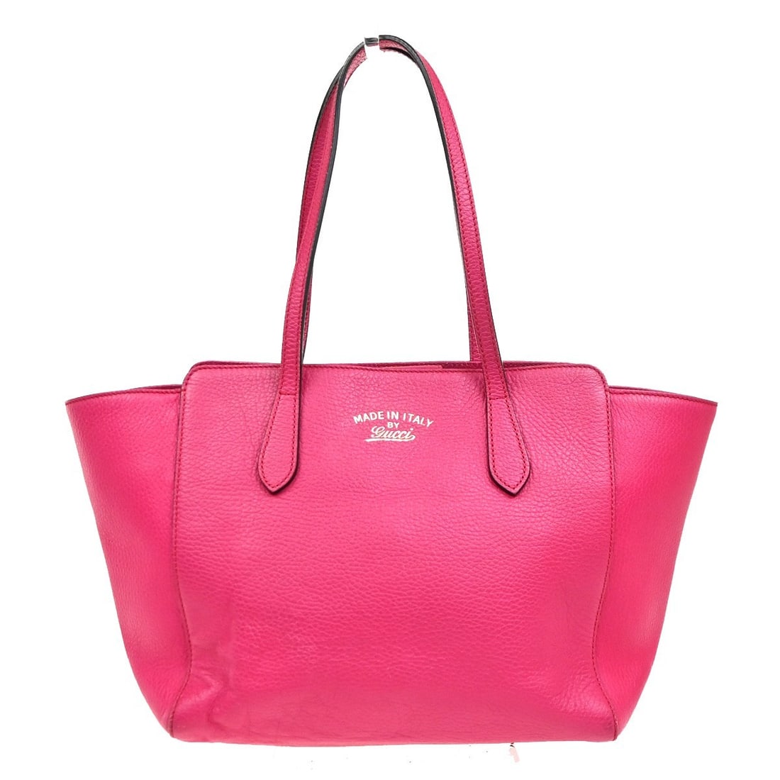 Pink Leather Gucci Swing Tote Bag 26cm Italy (1 of 16)