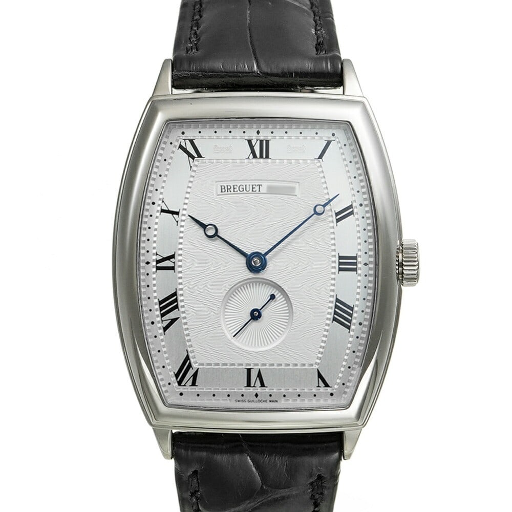 Breguet Heritage Tonneau-Cambre White Gold Automatic Men's Wristwatch (1 of 7)