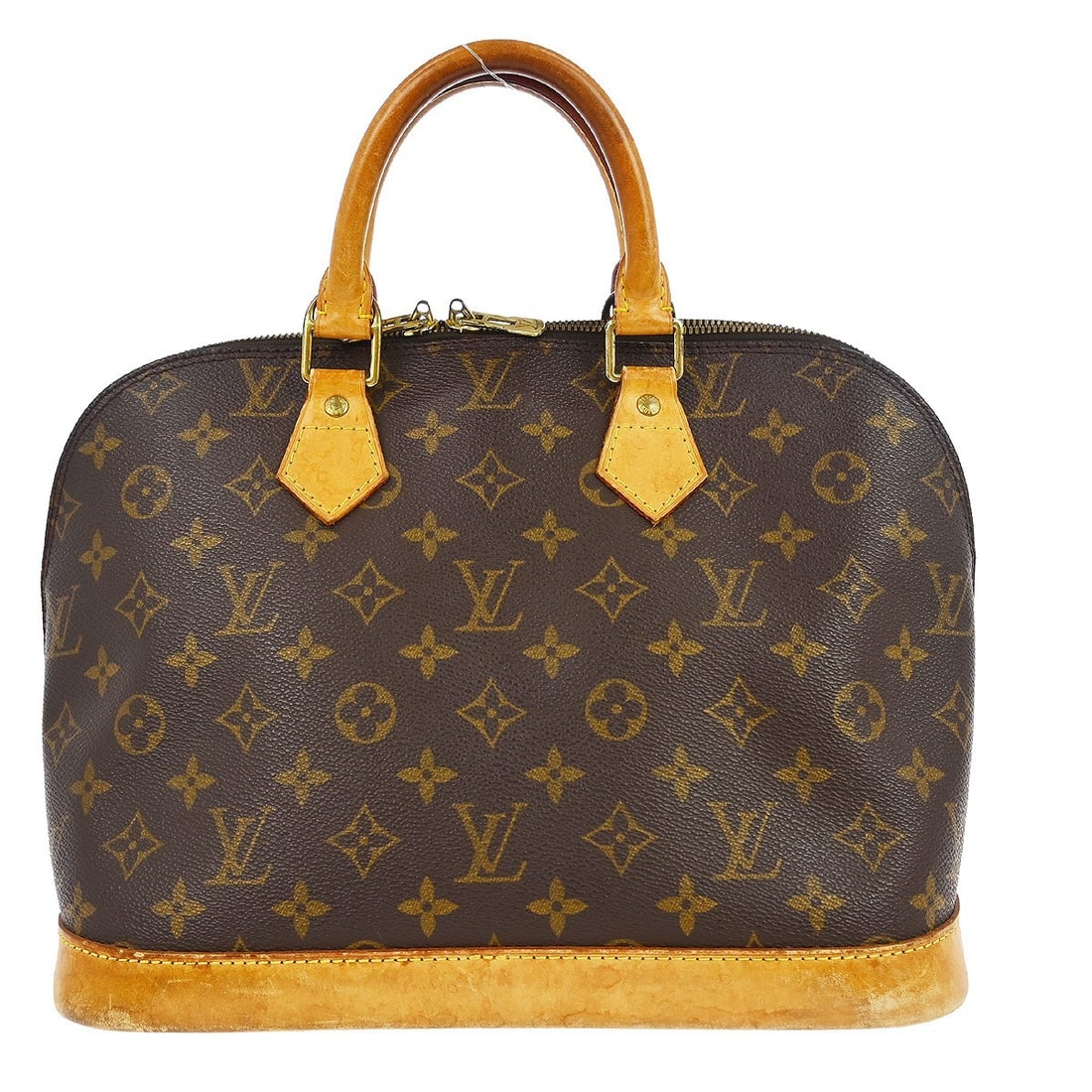 Louis Vuitton Alma Monogram Canvas Zip Handbag (1 of 15)