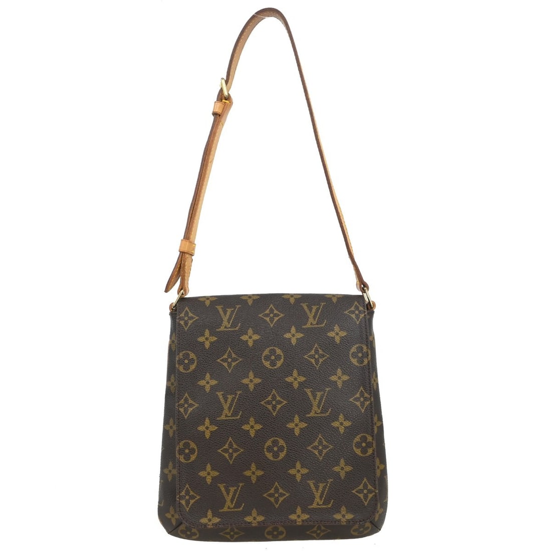 Louis Vuitton Monogram Musette Salsa shoulder bag brown medium: Louis Vuitton Monogram Musette Salsa shoulder bag brown medium This Louis Vuitton Musette Salsa short shoulder bag features the iconic monogram canvas leather exterior with a brown finish and logo acc
