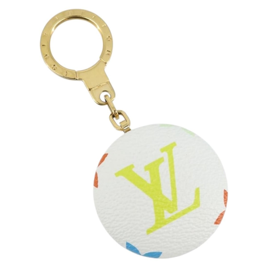Astropill Multicolor Canvas LED Keychain by Louis Vuitton: Astropill Multicolor Canvas LED Keychain by Louis Vuitton This is a Louis Vuitton Astropill LED Keychain crafted in multicolored canvas. Designed for female use, this accessory features a compact and 
