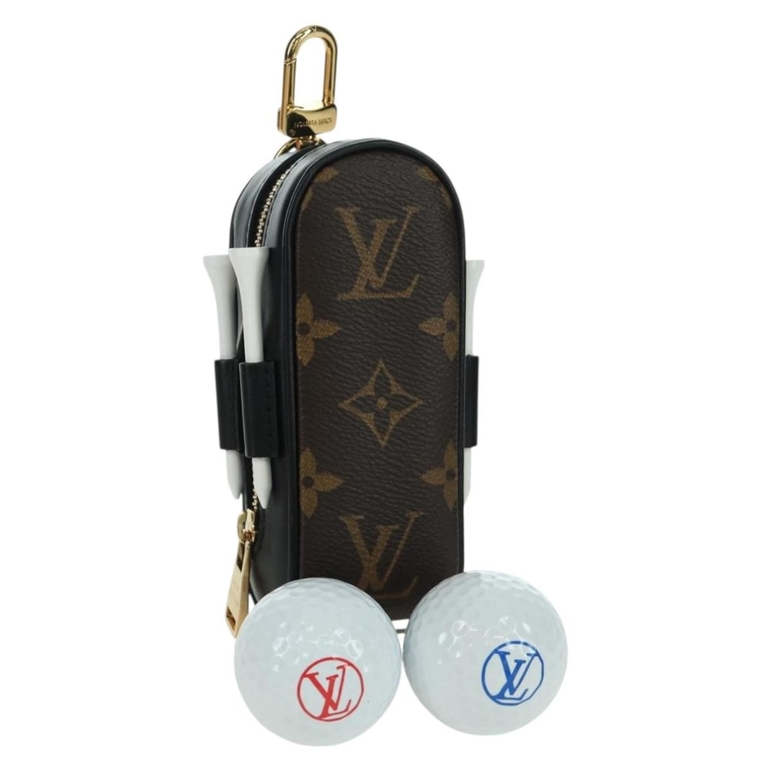 Louis Vuitton Monogram Canvas Golf Ball Case GI0826 (1 of 18)