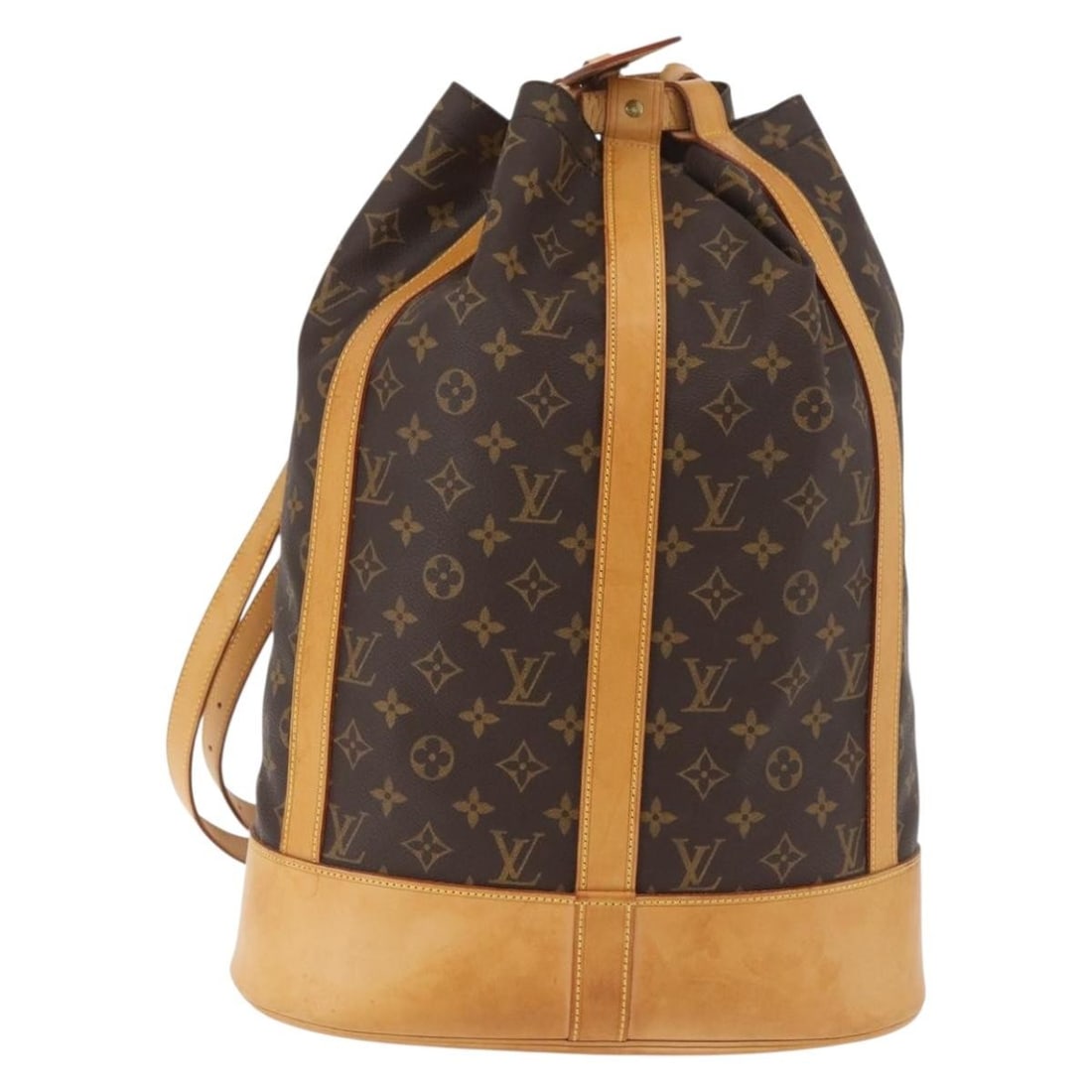 Louis Vuitton Monogram Canvas Randonnee Backpack: Louis Vuitton Monogram Canvas Randonnee Backpack This Louis Vuitton Randonnee Backpack features the iconic Monogram Canvas in brown. Designed as a unisex accessory, it offers ample space and durabilit