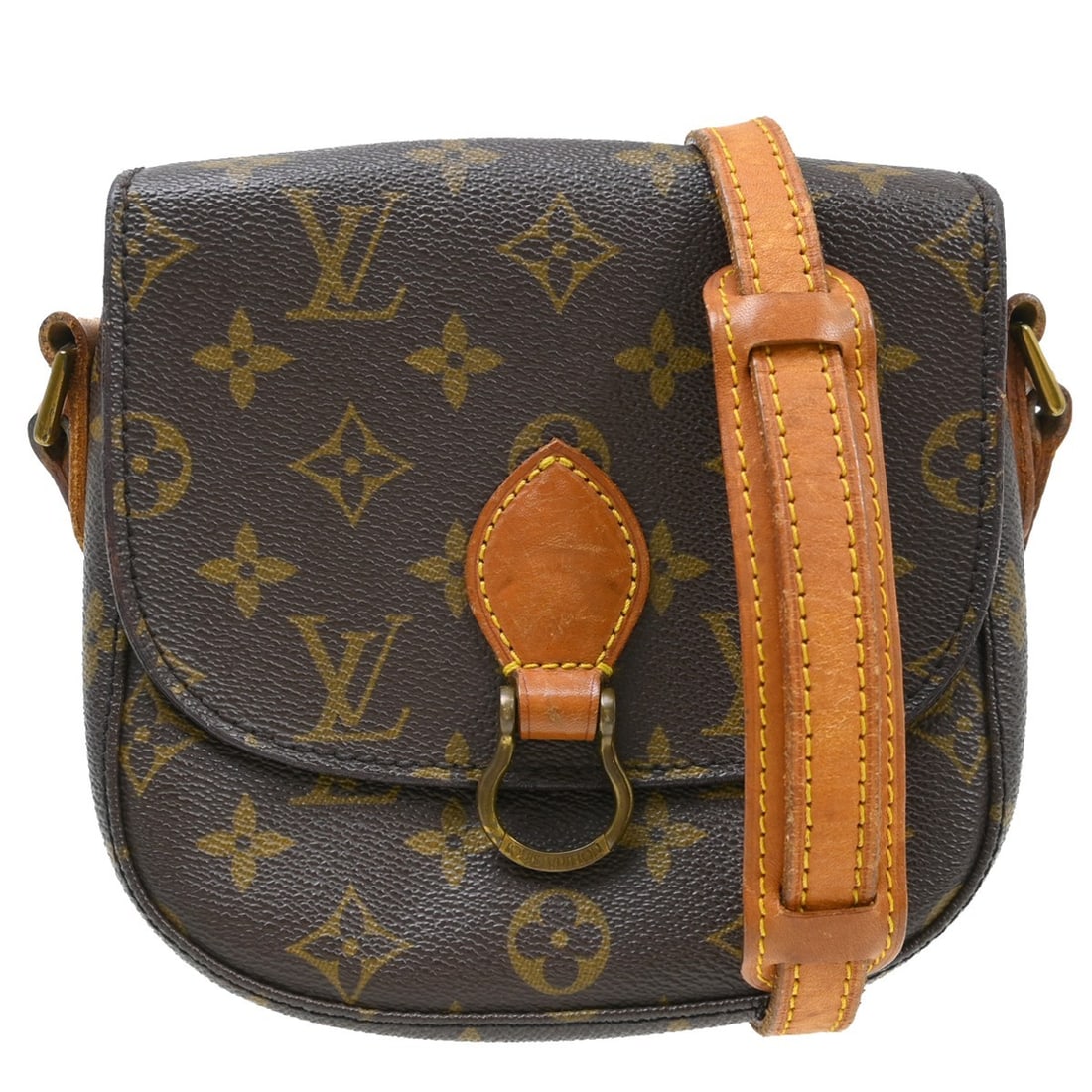 Louis Vuitton Saint Cloud PM Monogram Crossbody Bag M51244: Louis Vuitton Saint Cloud PM Monogram Crossbody Bag M51244 This Louis Vuitton Saint Cloud PM shoulder bag features the iconic monogram canvas with leather accents. Designed in a compact size, it offer